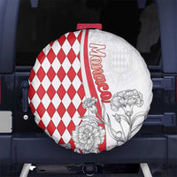 Monaco Deo Juvante Spare Tire Cover Lozenge Flag Style