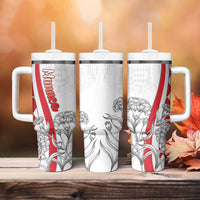 Monaco Deo Juvante Tumbler With Handle Lozenge Flag Style