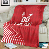 Custom Monaco Football Blanket Go Champion 2025