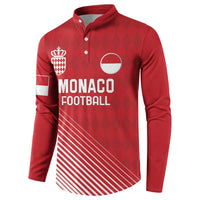 Custom Monaco Football Button Sweatshirt Go Champion 2025