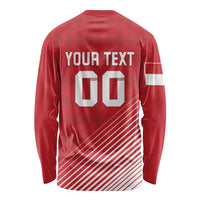 Custom Monaco Football Long Sleeve Shirt Go Champion 2025