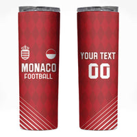 Custom Monaco Football Skinny Tumbler Go Champion 2025