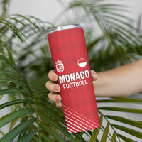 Custom Monaco Football Skinny Tumbler Go Champion 2025