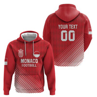 Custom Monaco Football Zip Hoodie Go Champion 2025