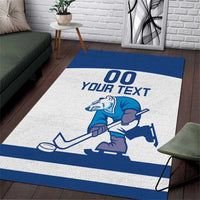 Custom Norway Hockey Area Rug Norge Polar Bears