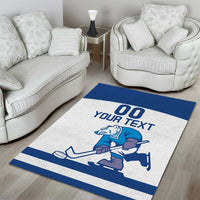 Custom Norway Hockey Area Rug Norge Polar Bears