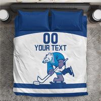 Custom Norway Hockey Bedding Set Norge Polar Bears