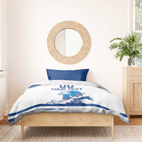 Custom Norway Hockey Bedding Set Norge Polar Bears