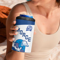 Custom Norway Hockey 4 in 1 Can Cooler Tumbler Norge Polar Bears