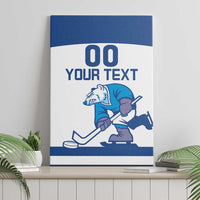 Custom Norway Hockey Canvas Wall Art Norge Polar Bears