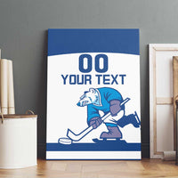 Custom Norway Hockey Canvas Wall Art Norge Polar Bears
