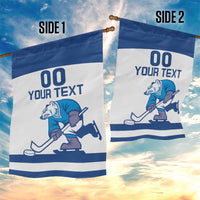 Custom Norway Hockey Garden Flag Norge Polar Bears
