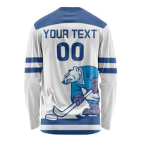 Custom Norway Hockey Long Sleeve Shirt Norge Polar Bears