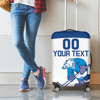 Custom Norway Hockey Luggage Cover Norge Polar Bears