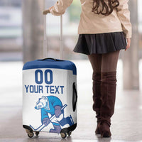 Custom Norway Hockey Luggage Cover Norge Polar Bears