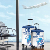 Custom Norway Hockey Luggage Cover Norge Polar Bears