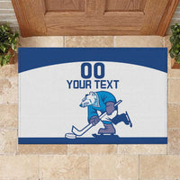 Custom Norway Hockey Rubber Doormat Norge Polar Bears