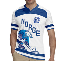 Custom Norway Hockey Rugby Jersey Norge Polar Bears