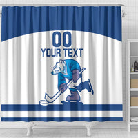 Custom Norway Hockey Shower Curtain Norge Polar Bears