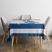 Custom Norway Hockey Tablecloth Norge Polar Bears