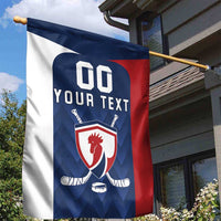 Custom France Hockey Garden Flag Les Bleus Go Champions