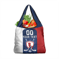 Custom France Hockey Grocery Bag Les Bleus Go Champions