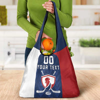 Custom France Hockey Grocery Bag Les Bleus Go Champions