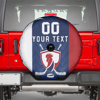 Custom France Hockey Spare Tire Cover Les Bleus Go Champions
