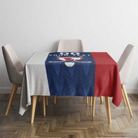 Custom France Hockey Tablecloth Les Bleus Go Champions
