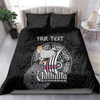 Personalized Viking Faroe Islands Bedding Set Valhalla Viking Pattern