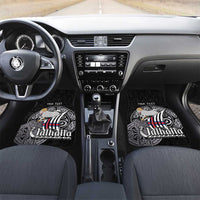 Personalized Viking Faroe Islands Car Mats Valhalla Viking Pattern