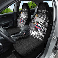Personalized Viking Faroe Islands Car Seat Cover Valhalla Viking Pattern