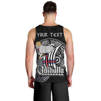 Personalized Viking Faroe Islands Men Tank Top Valhalla Viking Pattern