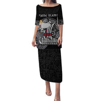 Personalized Viking Faroe Islands Puletasi Valhalla Viking Pattern