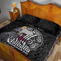 Personalized Viking Faroe Islands Quilt Bed Set Valhalla Viking Pattern