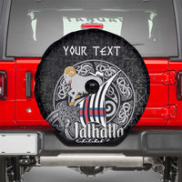 Personalized Viking Faroe Islands Spare Tire Cover Valhalla Viking Pattern