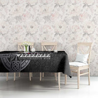 Personalized Viking Faroe Islands Tablecloth Valhalla Viking Pattern