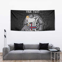 Personalized Viking Faroe Islands Tapestry Valhalla Viking Pattern