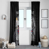 Personalized Viking Faroe Islands Window Curtain Valhalla Viking Pattern