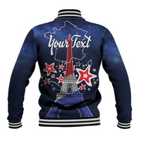 Personalized Happy Bastille Day Baseball Jacket Vive la France!