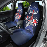 Personalized Happy Bastille Day Car Seat Cover Vive la France!
