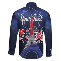 Personalized Happy Bastille Day Family Matching Summer Maxi Dress and Hawaiian Shirt Vive la France!