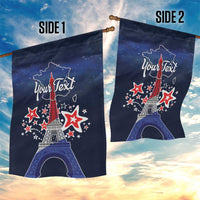 Personalized Happy Bastille Day Garden Flag Vive la France!