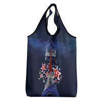 Personalized Happy Bastille Day Grocery Bag Vive la France!