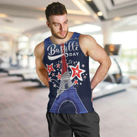 Personalized Happy Bastille Day Men Tank Top Vive la France!