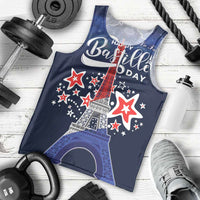 Personalized Happy Bastille Day Men Tank Top Vive la France!