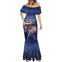 Personalized Happy Bastille Day Mermaid Dress Vive la France!