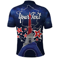 Personalized Happy Bastille Day Polo Shirt Vive la France!