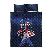 Personalized Happy Bastille Day Quilt Bed Set Vive la France!