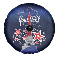 Personalized Happy Bastille Day Spare Tire Cover Vive la France!